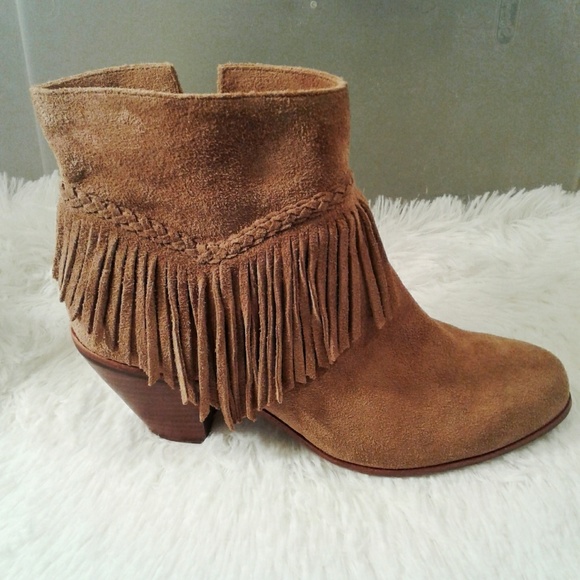 gianni bini fringe booties